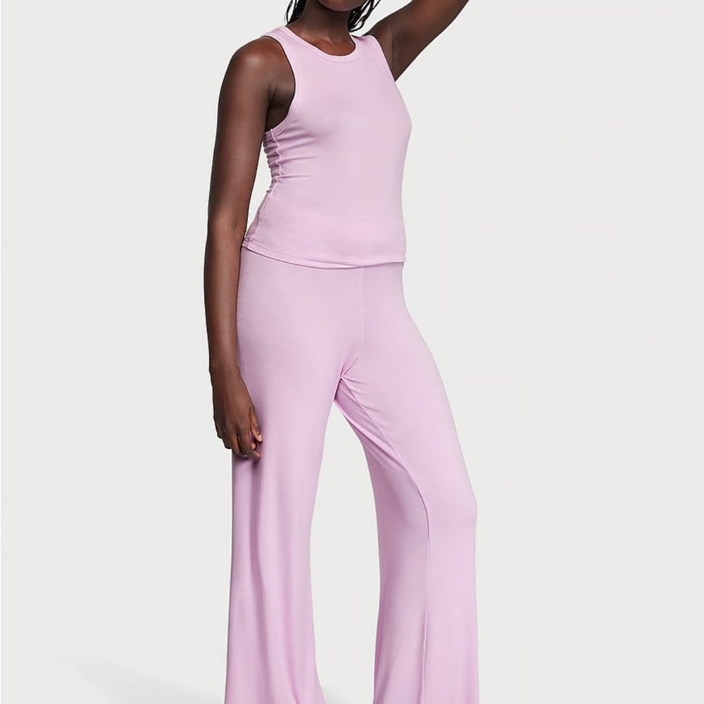 NWT Victoria’s Secret Modal Tank & Pants Set in Violet Sugar XXL